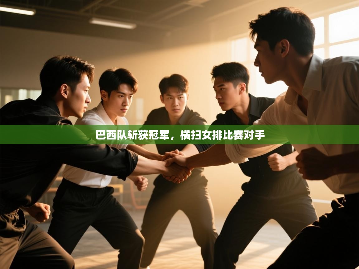 巴西队斩获冠军，横扫女排比赛对手